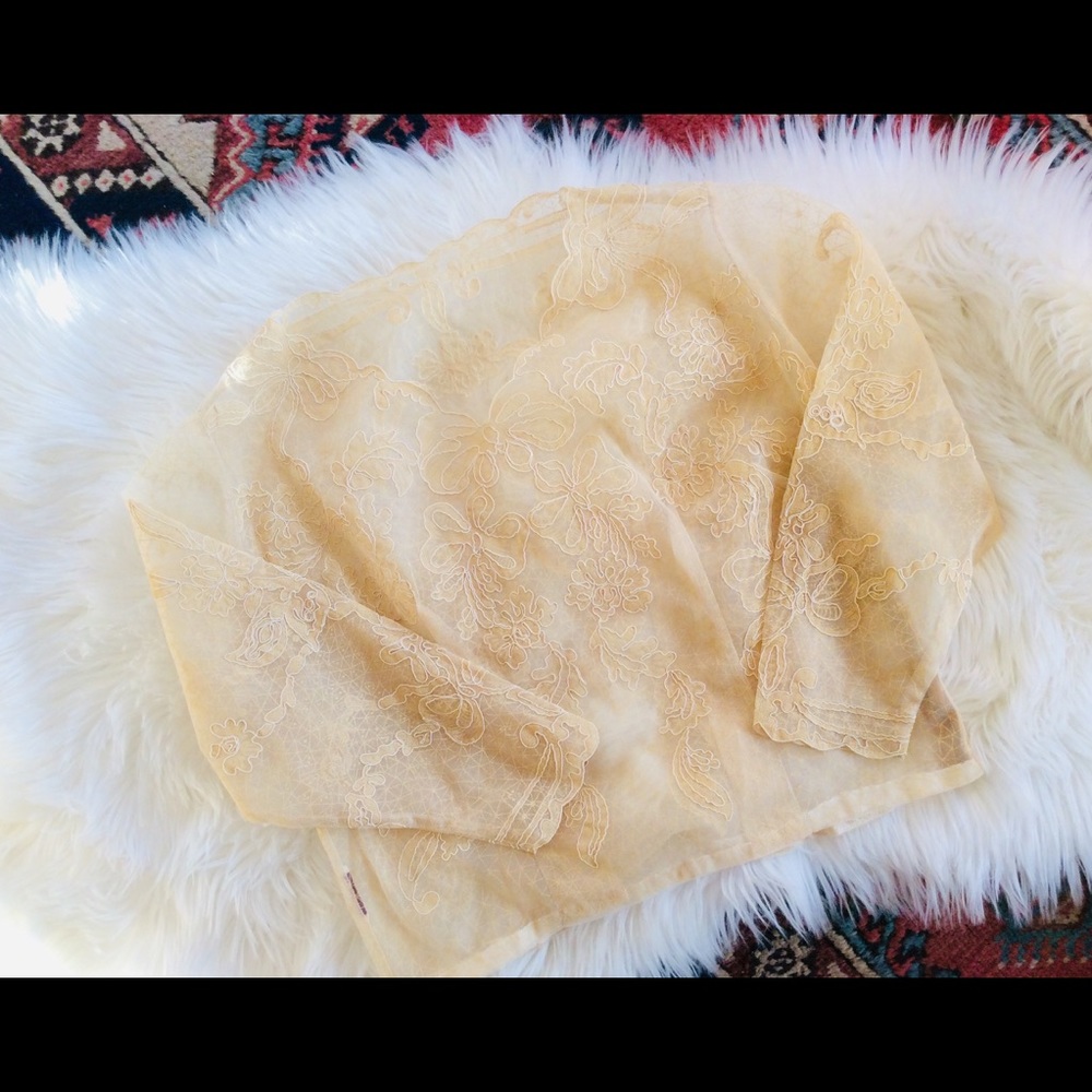 Sheer vintage blouse